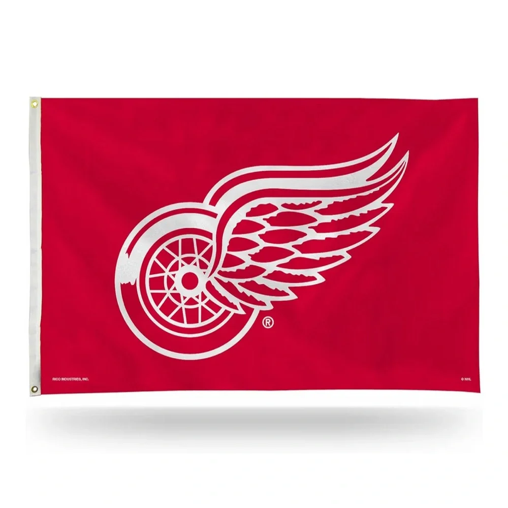 Detroit Red Wings Flag 3’ x 5’ - Picture 1 of 5